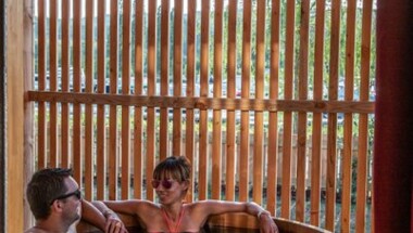 Une nuitée en cabane-spa duo week-end
