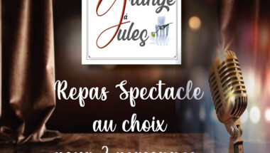 Bon cadeau Repas Spectacle pour 2 personnes