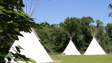 1 nuit sous un véritable tipi pour 2 personnes