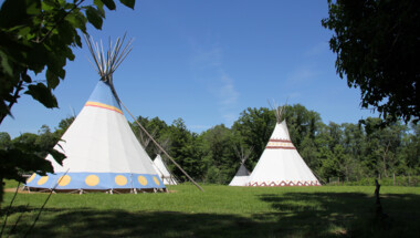 1 nuit sous un véritable tipi à la conquête de l'Ouest