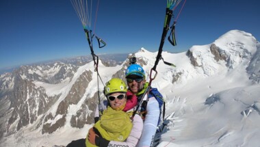 VOL BIPLACE AIGUILLE DU MIDI