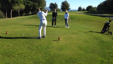 Parcours de golf accompagné -18 trous pour 3personnes (green fee non inclus)