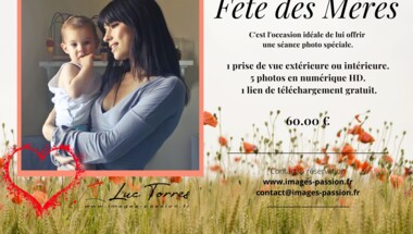 Séance photo pour Fêtes des mères