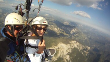 Vol découverte en parapente
