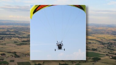 Baptême de l'air en Paramoteur : 20 min de vol
