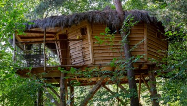CABANE FRAISES DES BOIS avec petits déjeuners