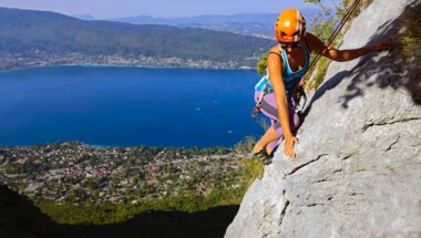Escalade - Grande voie autour d'Annecy