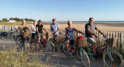 Balade à vélo guidée de la Presqu'île avec dégustation d'huîtres - 1/2 Journée