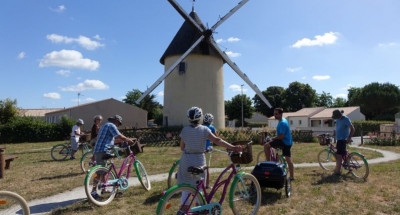 Balade guidée vélo + bateau à Marans - Journée
