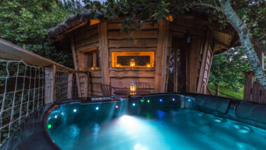 Nuit duo en semaine dans la cabane de la Palombière