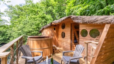 Une nuit en cabane perchée Spa Prague