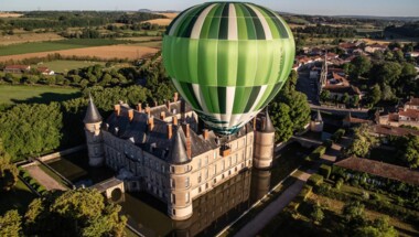 Vol en montgolfière depuis le château de Haroué