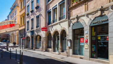 Un passage au centre de la vielle ville de Lyon