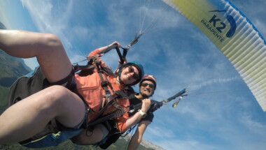 Baptême Vol Découverte parapente by K2 " le matin "