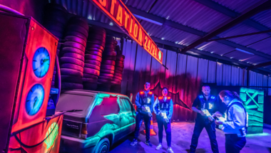 3 parties de laser