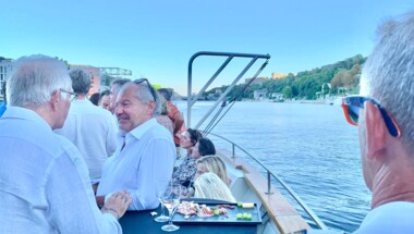 Un apéritif au fil de l'eau