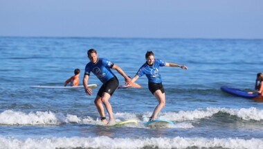 COURS PARTICULIER DE SURF POUR 2 PERSONNES