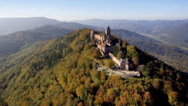 Balade aérienne au dessus de Colmar et ses alentours