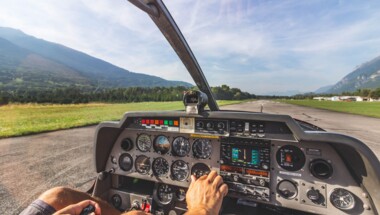Survol du Mans en avion privé