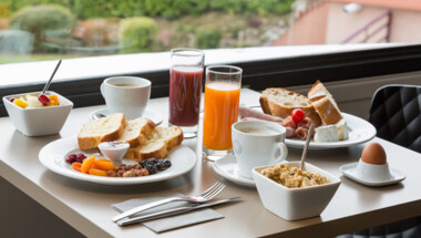 Petit-Déjeuner avec vue