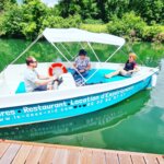 Location d'un bateau electrique sans permis pour 2h