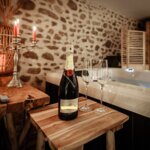 Espace Bien-être (1H30) avec Champagne et Bougies