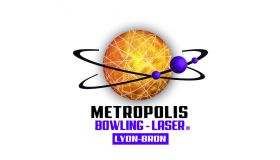 Metropolis Bowling-Laser Logo