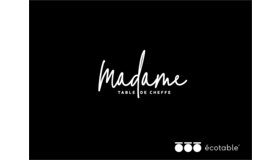 Madame, table de cheffe Logo
