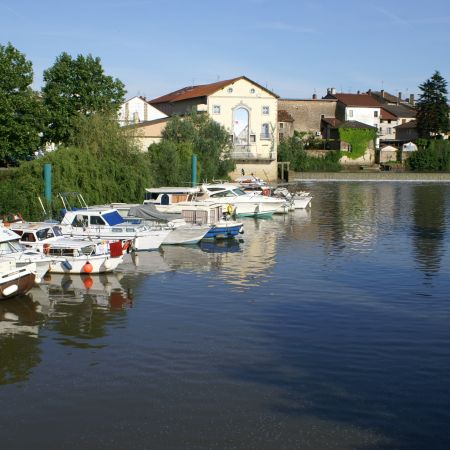 Croisière Saône Tournus abbaye