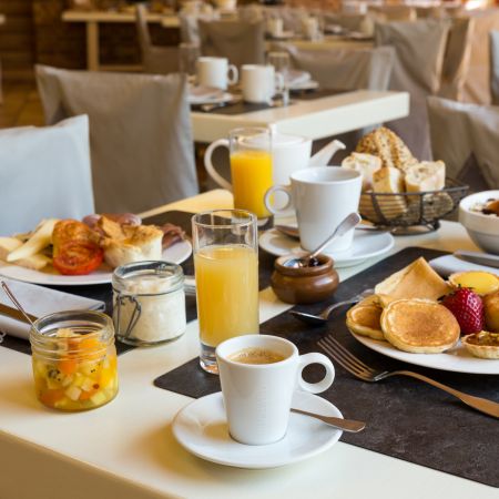 Petit déjeuner pour 2 personnes