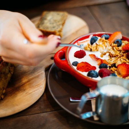 Excellence au petit déjeuner pour deux personnes