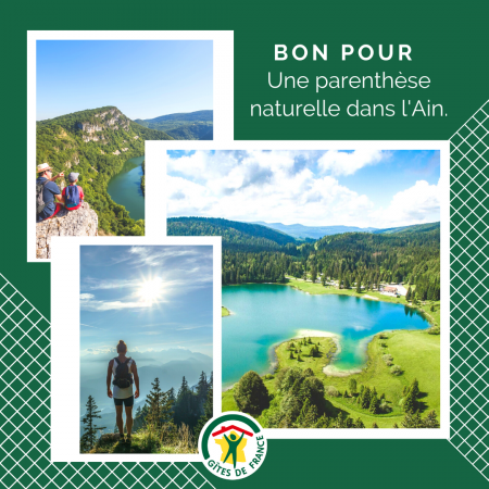CHEQUE CADEAU // Parenthèse nature dans l'Ain