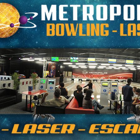 Multi-pass avec Escape game, bowling et laser game