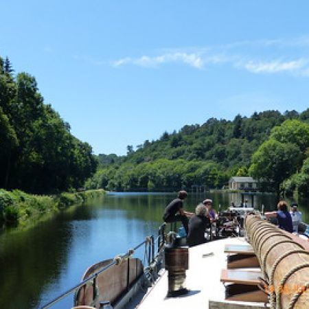 Journée sur le canal du Blavet avec 2 nuits à bord