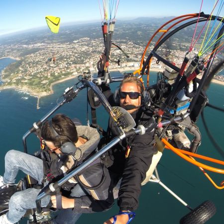 Vol de 10 min en paramoteur (réservé aux moins de 15 ans)