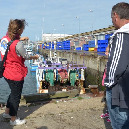 Circuit portuaire "La marée du jour". Visite du port de pêche de Lorient