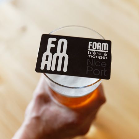 Carte Foam : pression libre