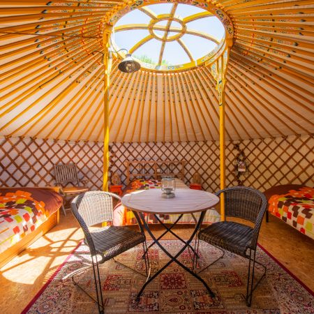Séjour pour 3 à 5 personnes sous une yourte mongole