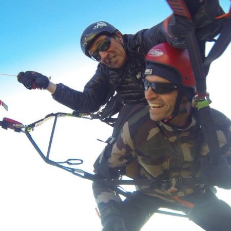 Baptême de l'air en parapente (45min)