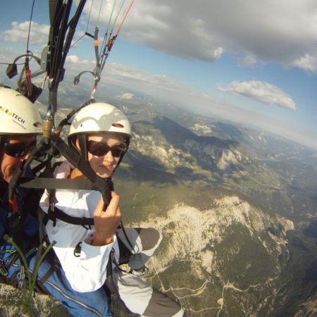 Vol découverte en parapente