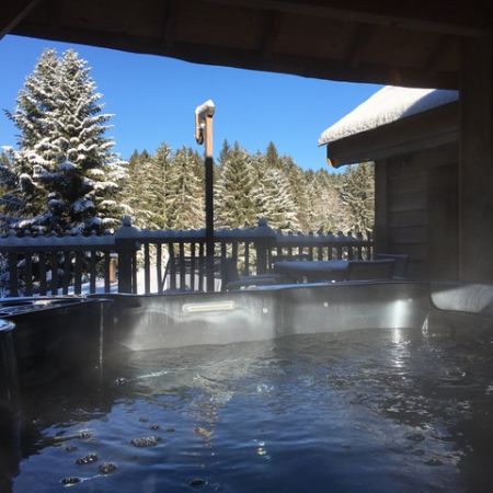 Nuitée en Lodge Luxe Spa, perché à 6 m de hauteur