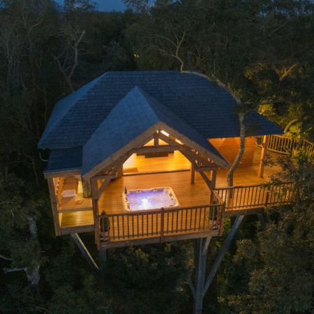 Séjour romantique - Cabane de Prestige avec Jacuzzi et Sauna privatifs