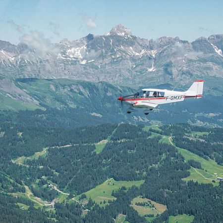 Baptême de l'air en avion - Circuit Aravis (30 min)