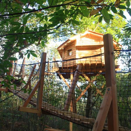 1 nuit en cabane du Funambule
