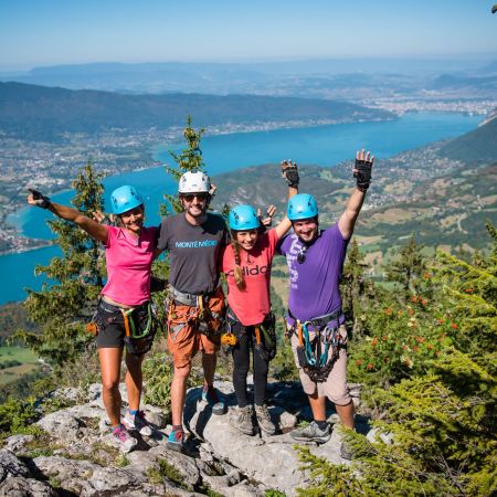 Via-Tyro d'Annecy - Via ferrata et Tyroliennes