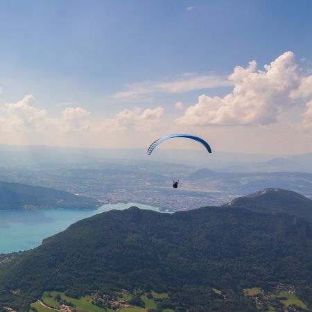 Parapente Annecy - Vol ascendance
