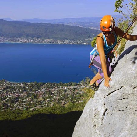 Escalade - Grande voie autour d'Annecy