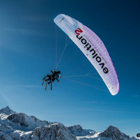 Vol en Parapente à Ski