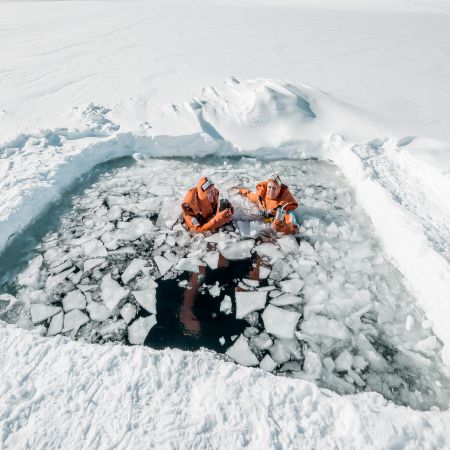Ice Floating