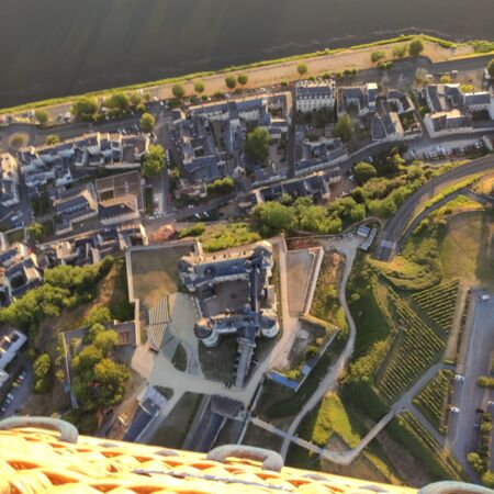 Vol en montgolfière en Anjour à Saumur - Billet Weekend 2 personnes